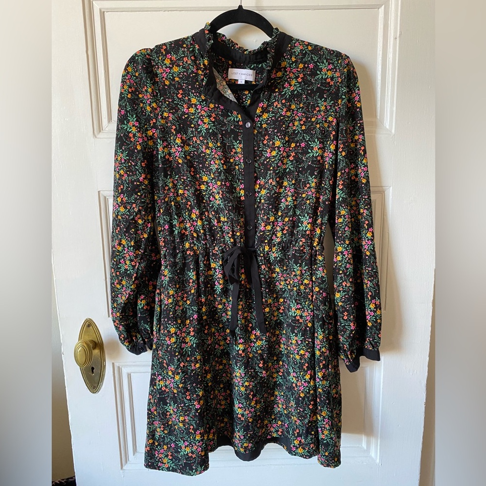 🌻Floral Long Sleeve Dress